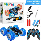 KKONES - Coche a control remoto, auto de acrobacias de radio contro...