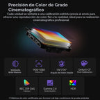 Accsoon CineView M7 Pro 4K60 Transmisor de video inalámbrico Receptor y monitor de cámara, 7 "Control de cámara 3D LUT de doble banda SDI HDMI 1200ft 60ms Monitoreo móvil, par CineView Master 4K/4K Lite/SE 4K/HE/SE