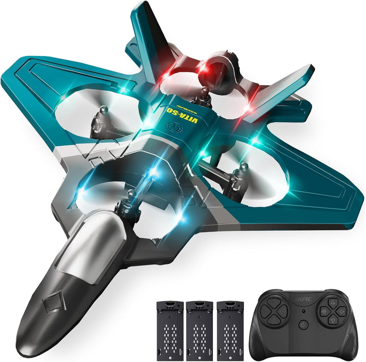 Tubokoro Aviones RC con 3 baterías para niños y adultos, control re...