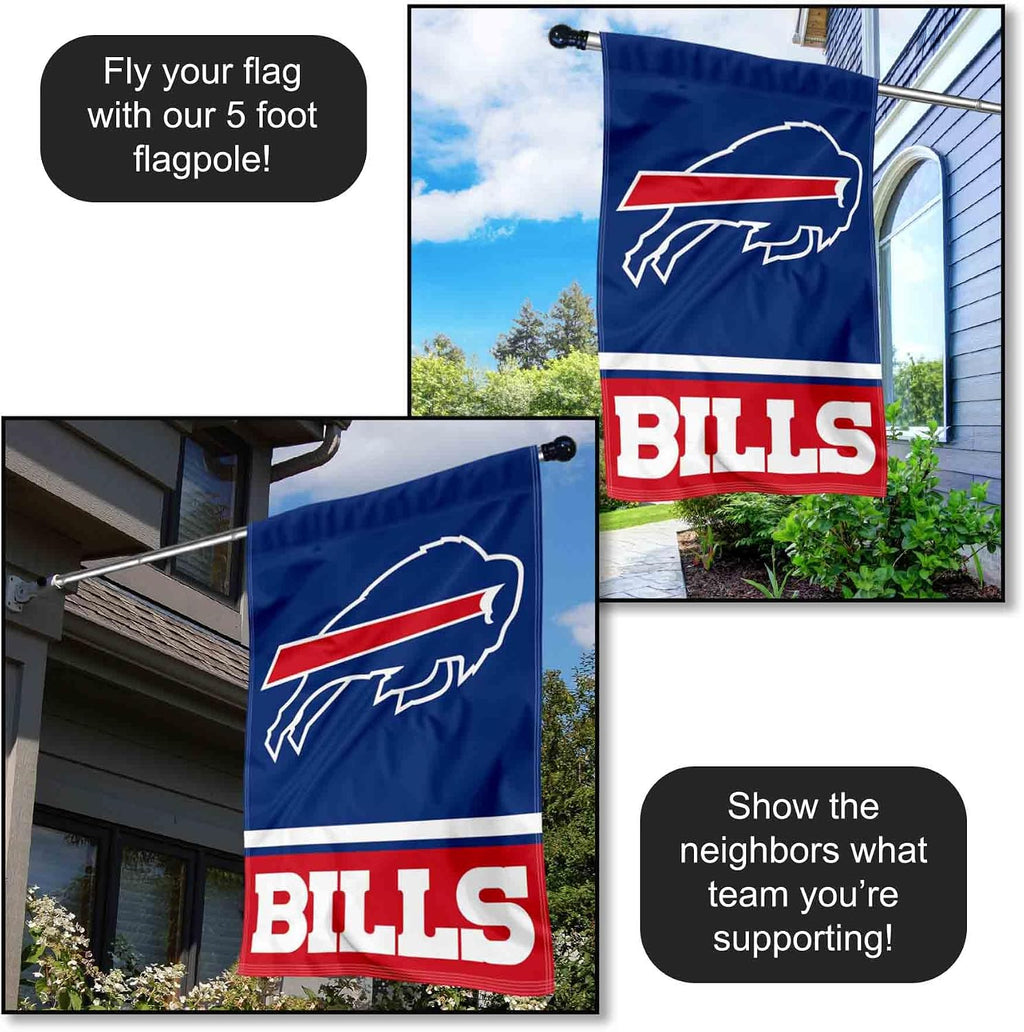 Bandera de casa de dos caras de Buffalo Bills