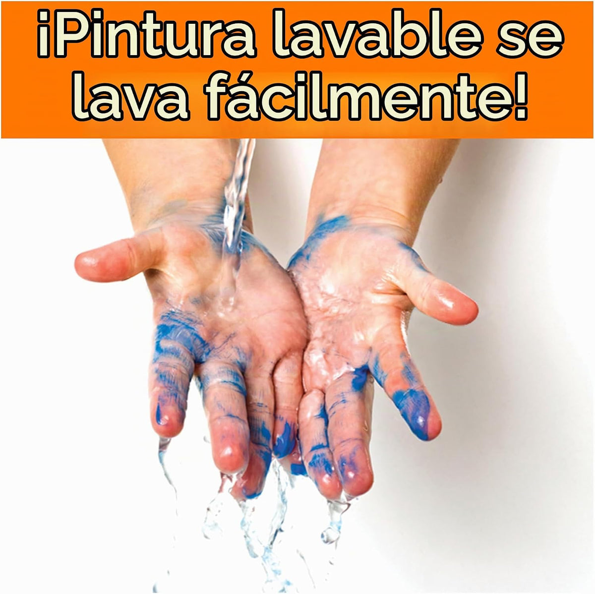 Crayola Pintura Lavable para niños 12 unidades, Pintura para manualidades en aula imprescindible