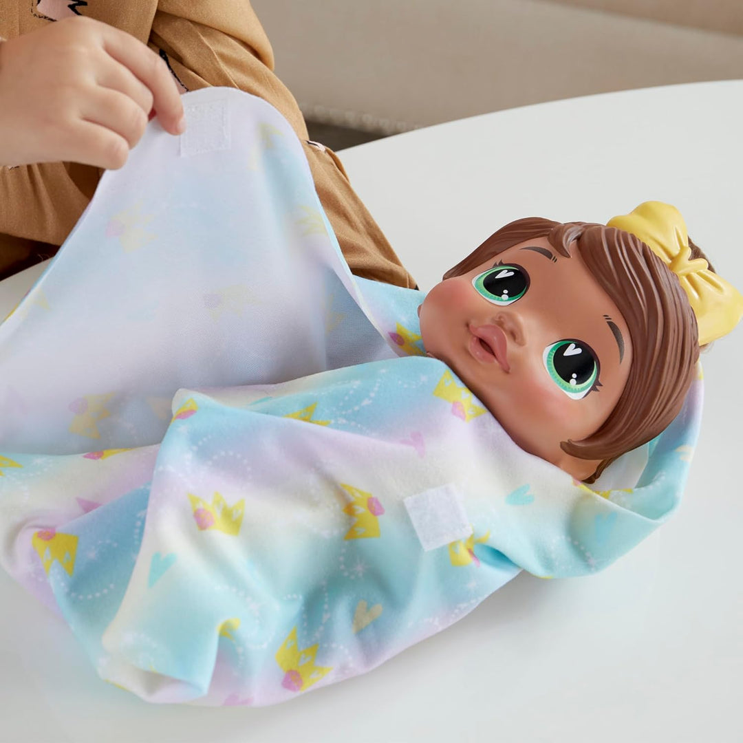 Baby Alive Shampoo Snuggle Sophia Sparkle Brown Hair - Juego de muñ...