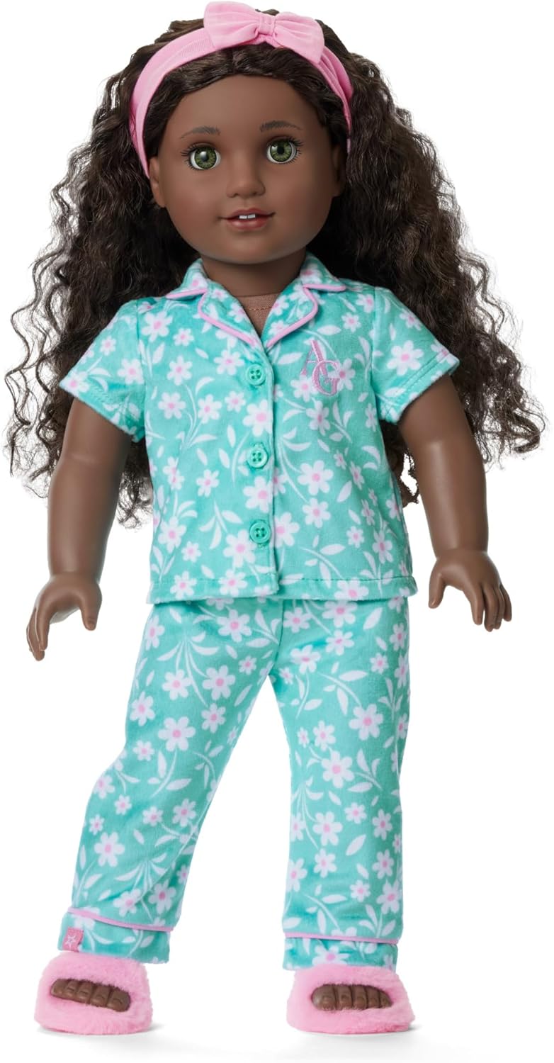 American Girl Truly Me, ropa de muñeca de 18 pulgadas, pijamas dive...