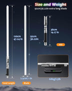 Sable de luz Cal para adultos, longitud de control de movimiento, 47.24 pulgadas, sables