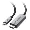 Cable Matters Cable USB-C a HDMI 2.1 unidireccional de 48 Gbps, 6 pies