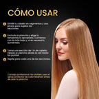 MOEHAIR Plancha de pelo profesional iónica de titanio para alisar, ondular