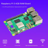 Kit Básico SANOOV para Raspberry Pi 5 4GB RAM con Enfriador Activo,...