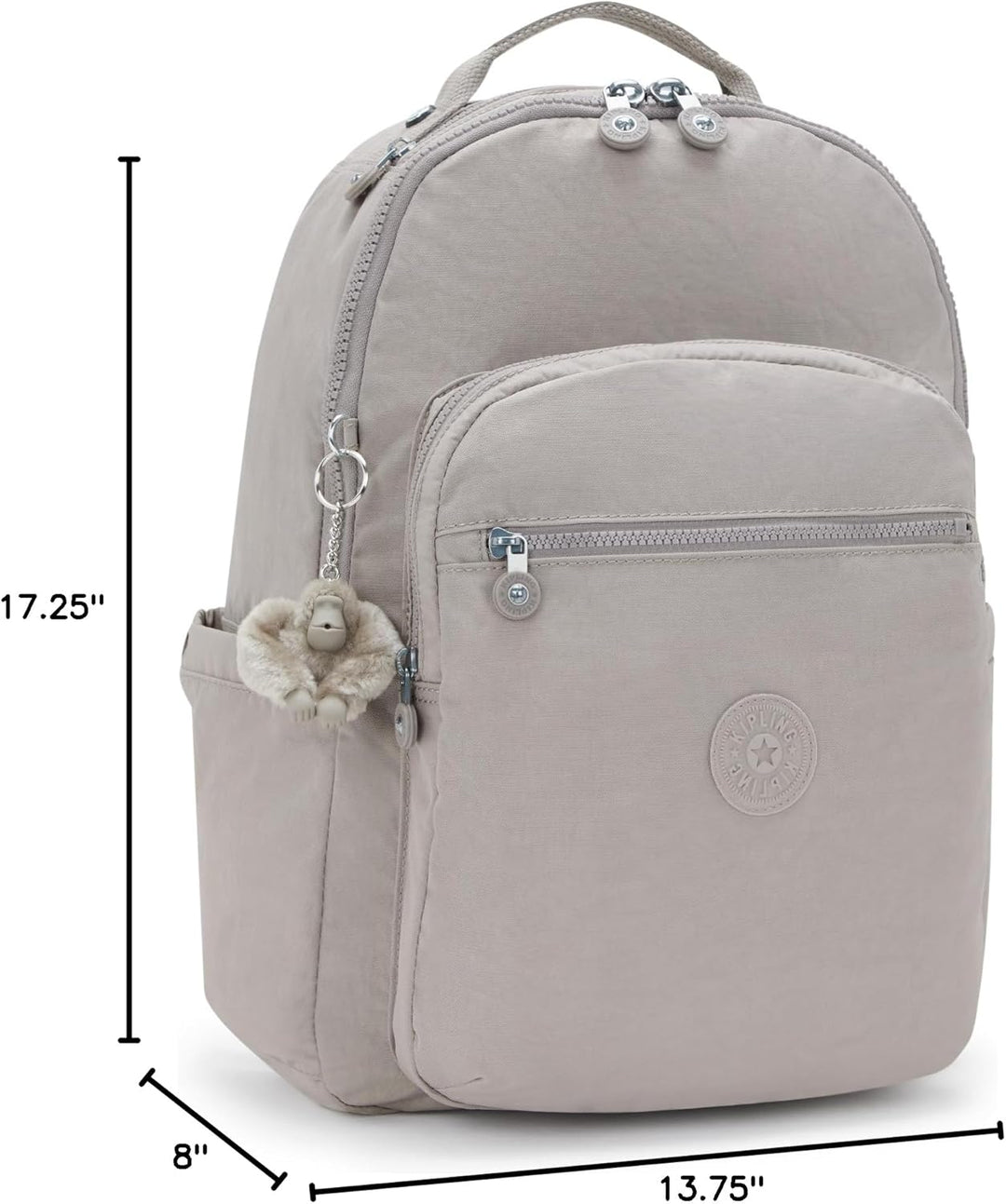Kipling Seoul - Mochila para laptop de 15 pulgadas para mujer, dura...