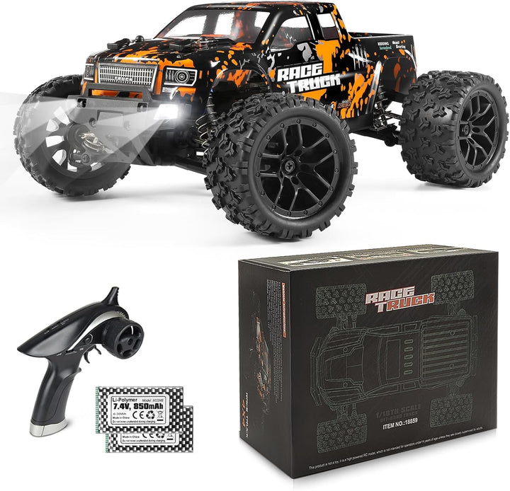 HAIBOXING Camión monstruo RC a escala 1:18 18859 36km\/h de velocid...