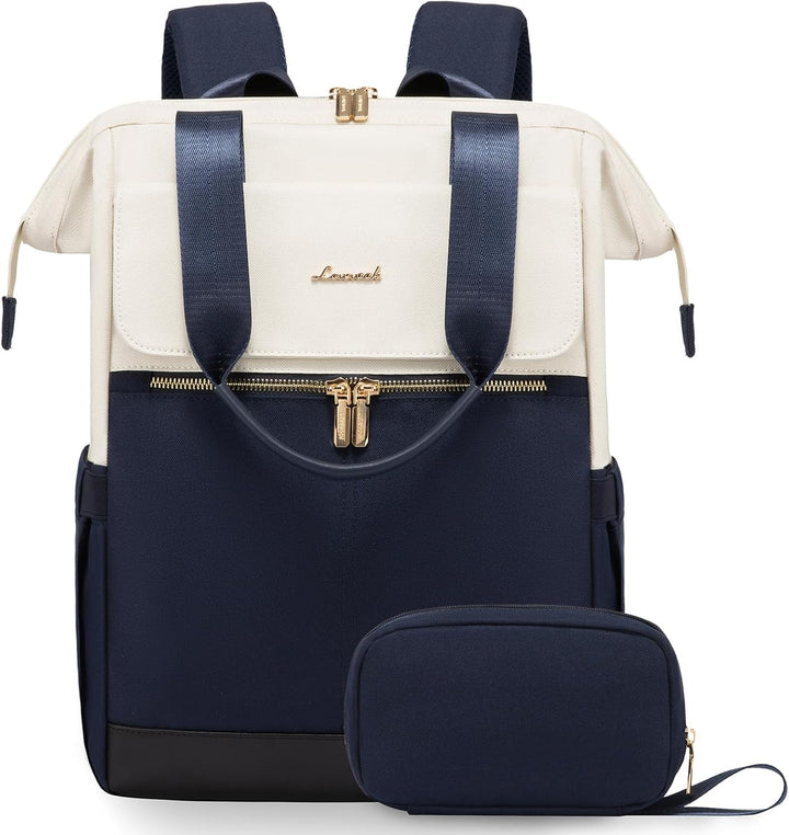 LOVEVOOK Mochila para laptop para mujeres, mochila de trabajo conve...