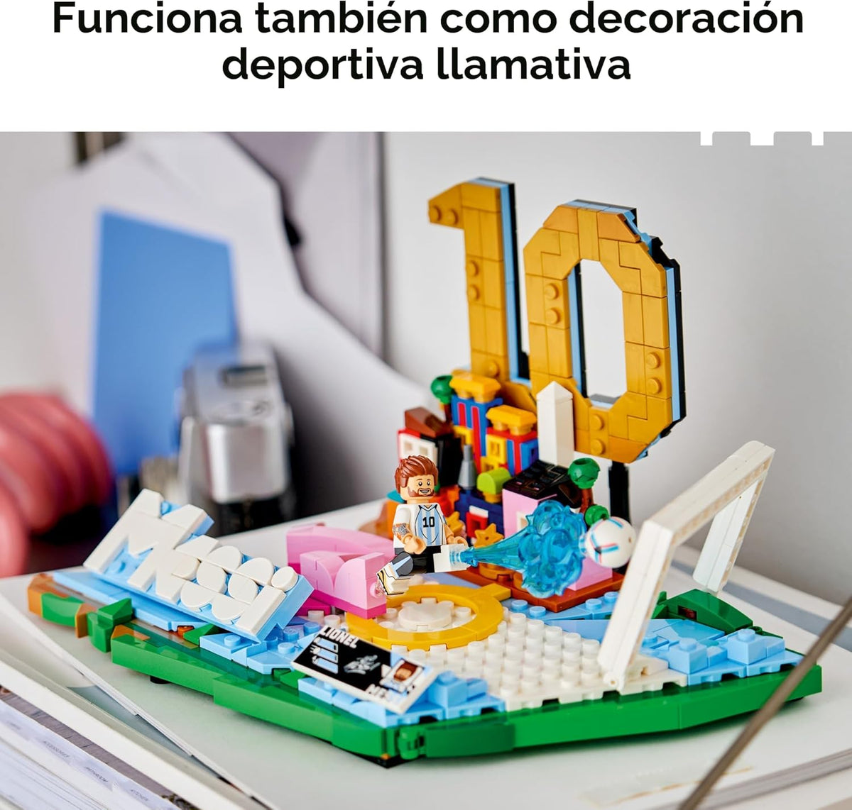 LEGO Editions Lionel Messi - Juego de construcción para niños y niñ...