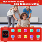 Relojes digitales para niños y niñas, reloj deportivo con rastreador de fitness, podómetro, alarmas, cronómetro, no necesita aplicación, reloj impermeable para niños, regalo para adolescentes