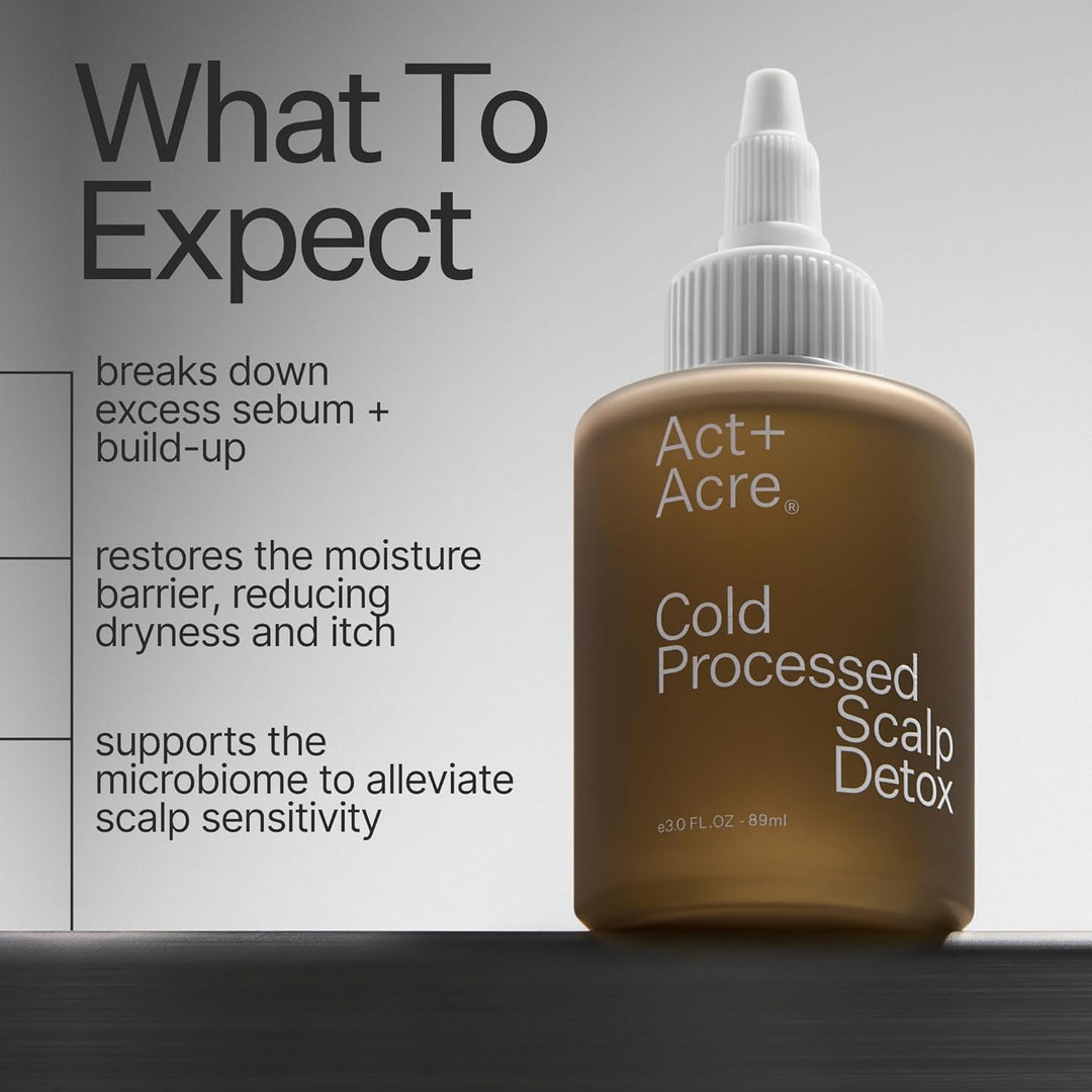 ACT+ ACRE Aceite de desintoxicación del cuero cabelludo procesado e...