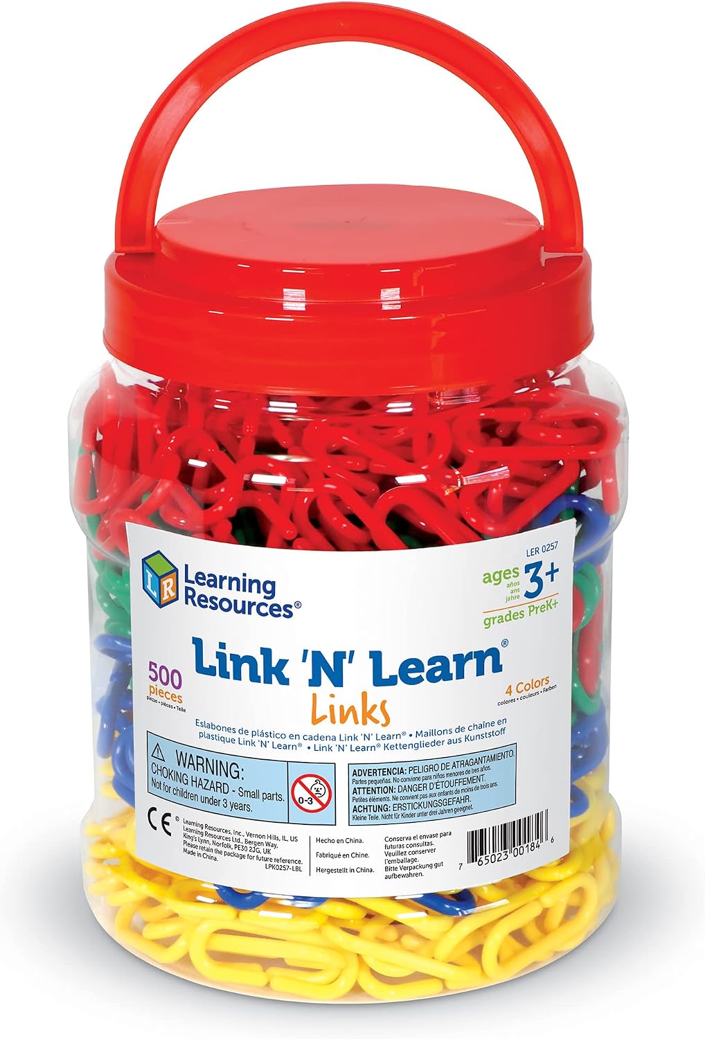Learning Resources Link 'N' Learn Links, Enlaces