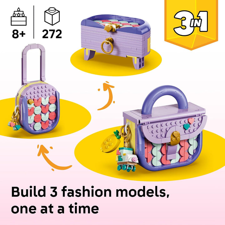 LEGO Creator Bolso de moda artístico 3 en 1 con almacenamiento 3139...