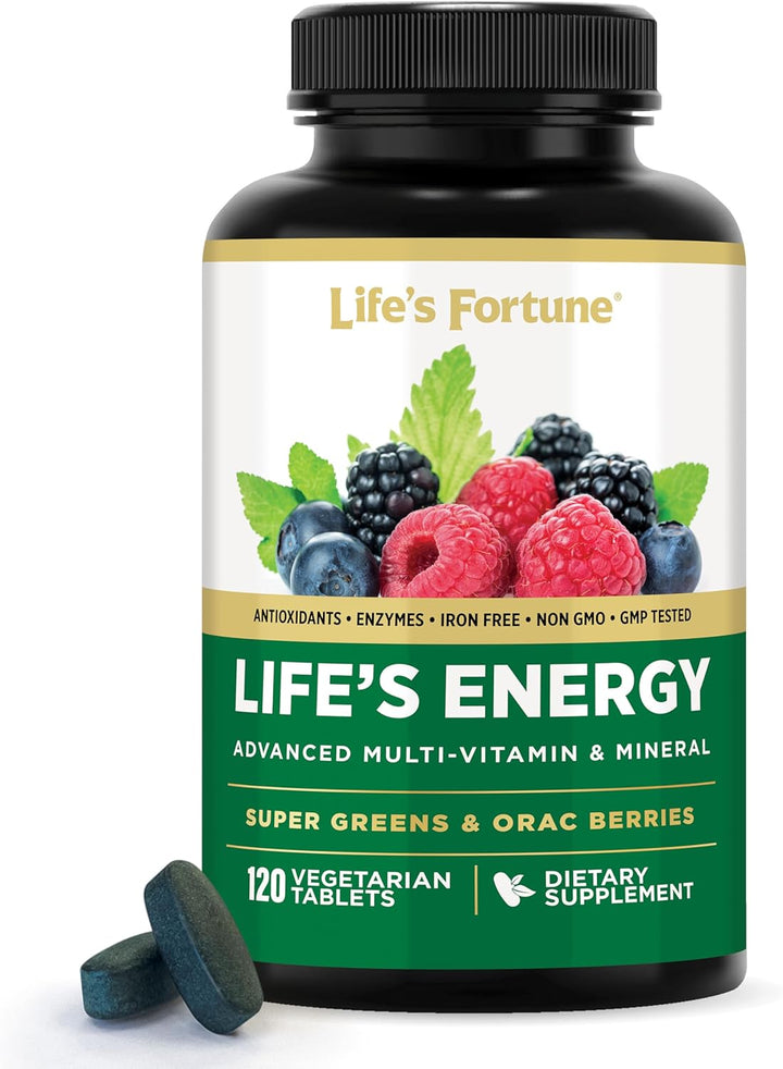 Life's Energy Advanced - Multivitamínico diario avanzado para h...
