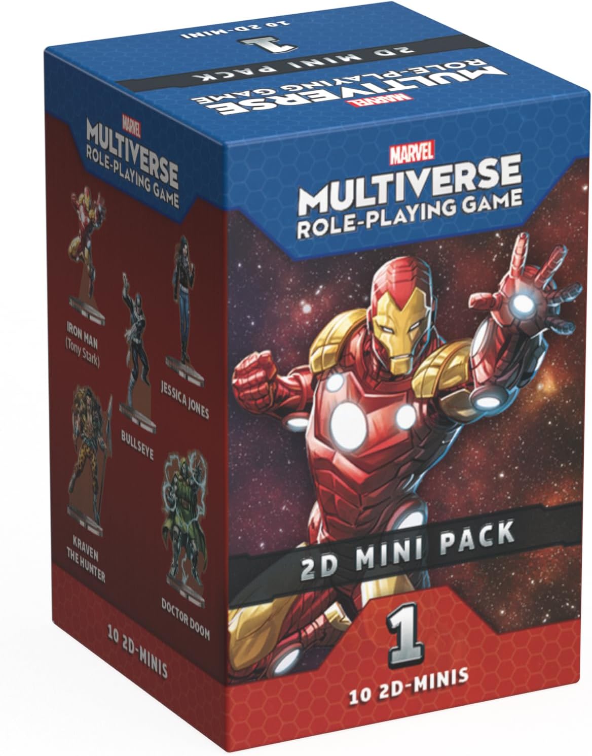 Marvel Multiverse RPG 2D Mini Pack #1 Héroes y villanos