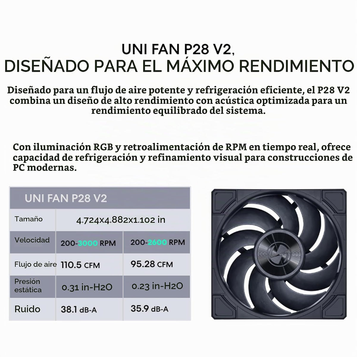 Lian Li Hydroshift II OLED Curvo 360P28 V2-Negro-HS2OLDC36PB | AIO...