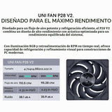Lian Li Hydroshift II OLED Curvo 360P28 V2-Negro-HS2OLDC36PB | AIO...
