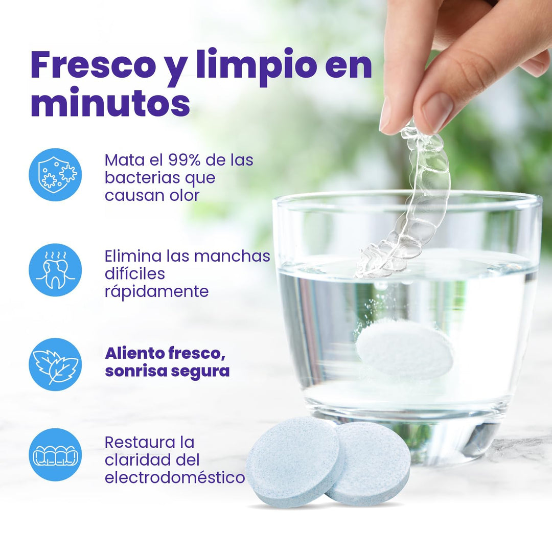 Retainer Brite - Tabletas limpiadoras de retenedores para Invisalig...