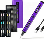 ARROWMAX Mini kit de herramientas rotativas inalámbricas de 5 velocidades