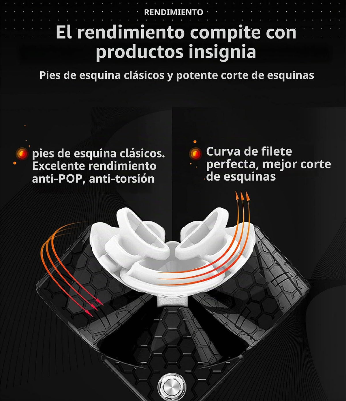 CuberShop GAN 356 M 3x3 Cubo magnético de velocidad lite, Gans 3X3 cubo magnético sin calcomanías, rendimiento suave y rápido de 3 por 3 lite insignia, GAN 356M cubo de rompecabezas de juguete de