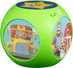 eKids Cocomelon Juguete musical para niños pequeños, el juguete Tumble Tunes incluye seis canciones integradas para guardería, para fanáticos de los juguetes Cocomelon y regalos para niños y niñas, verde