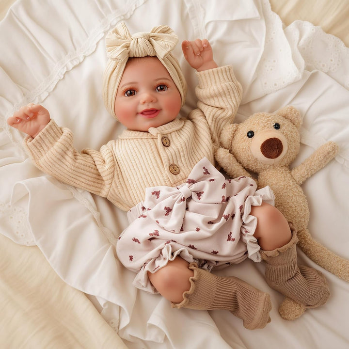 BABESIDE Muñecas de bebé Reborn Sunny - Muñeca de bebé realista de...
