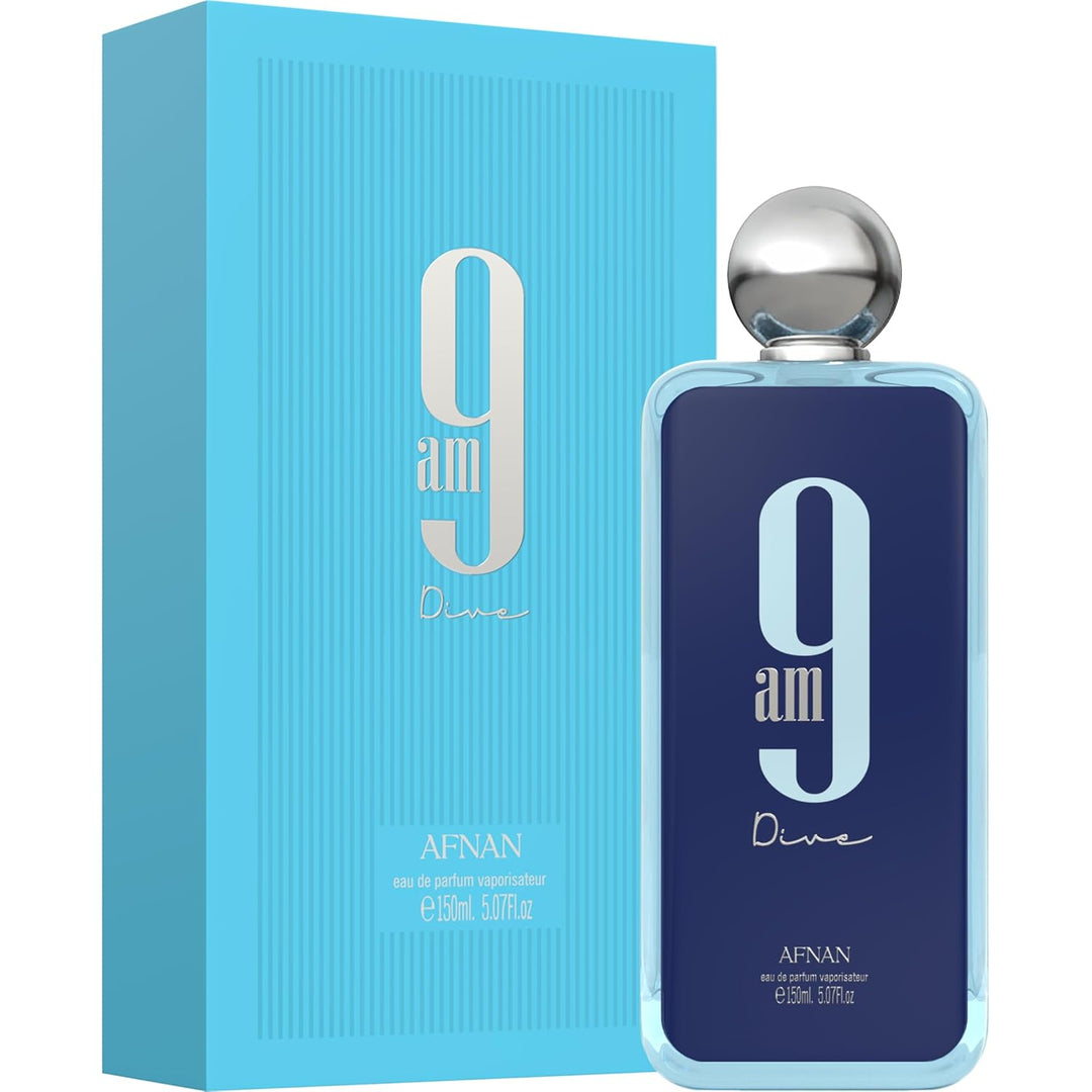 Afnan Eau De Parfum Unisex 9 AM Dive, 5 fl oz