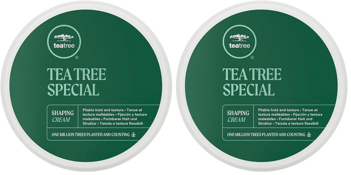Crema moldeadora Tea Tree, crema para peinar el cabello, fijación d...