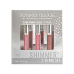 Runway Rogue Mini Liquid Lipstick Trio, 3 tonos a prueba de transferencia, Rodeo