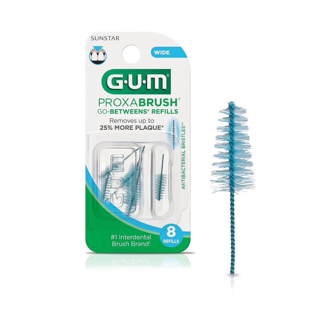 GUM Proxabrush Go-Betweens - Recambios anchos - Compatible con mang...