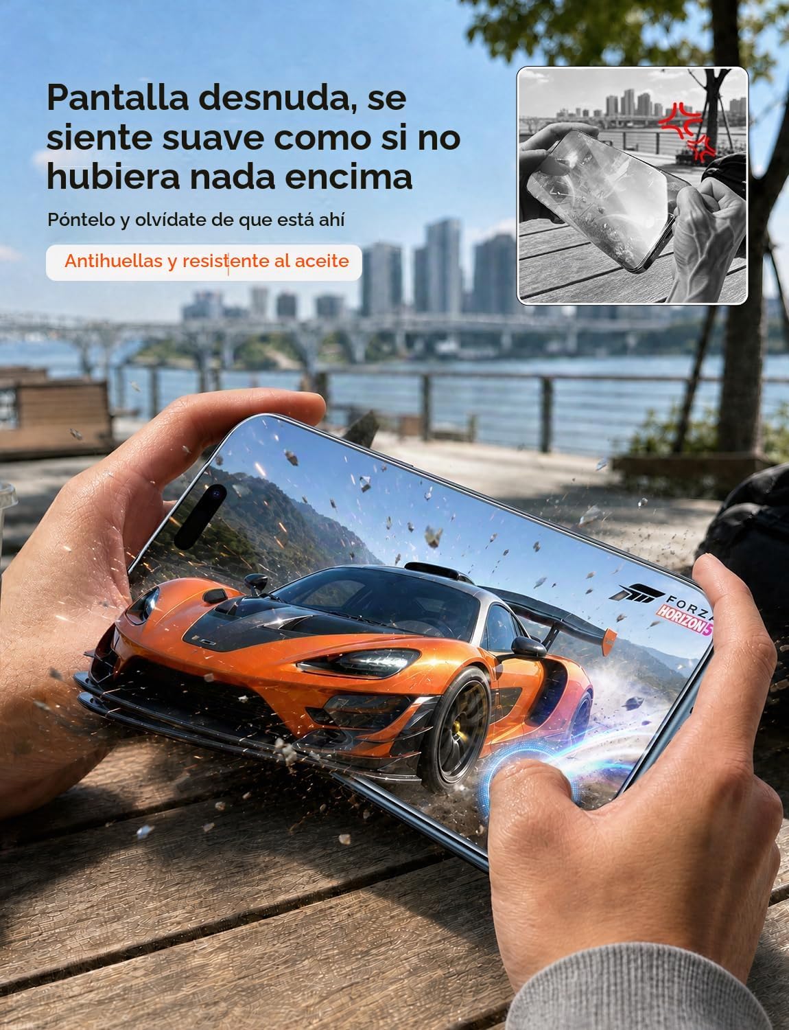 MAGIC JOHN Privacidad mejorada para iPhone 18 Pro Max Protector de pantalla