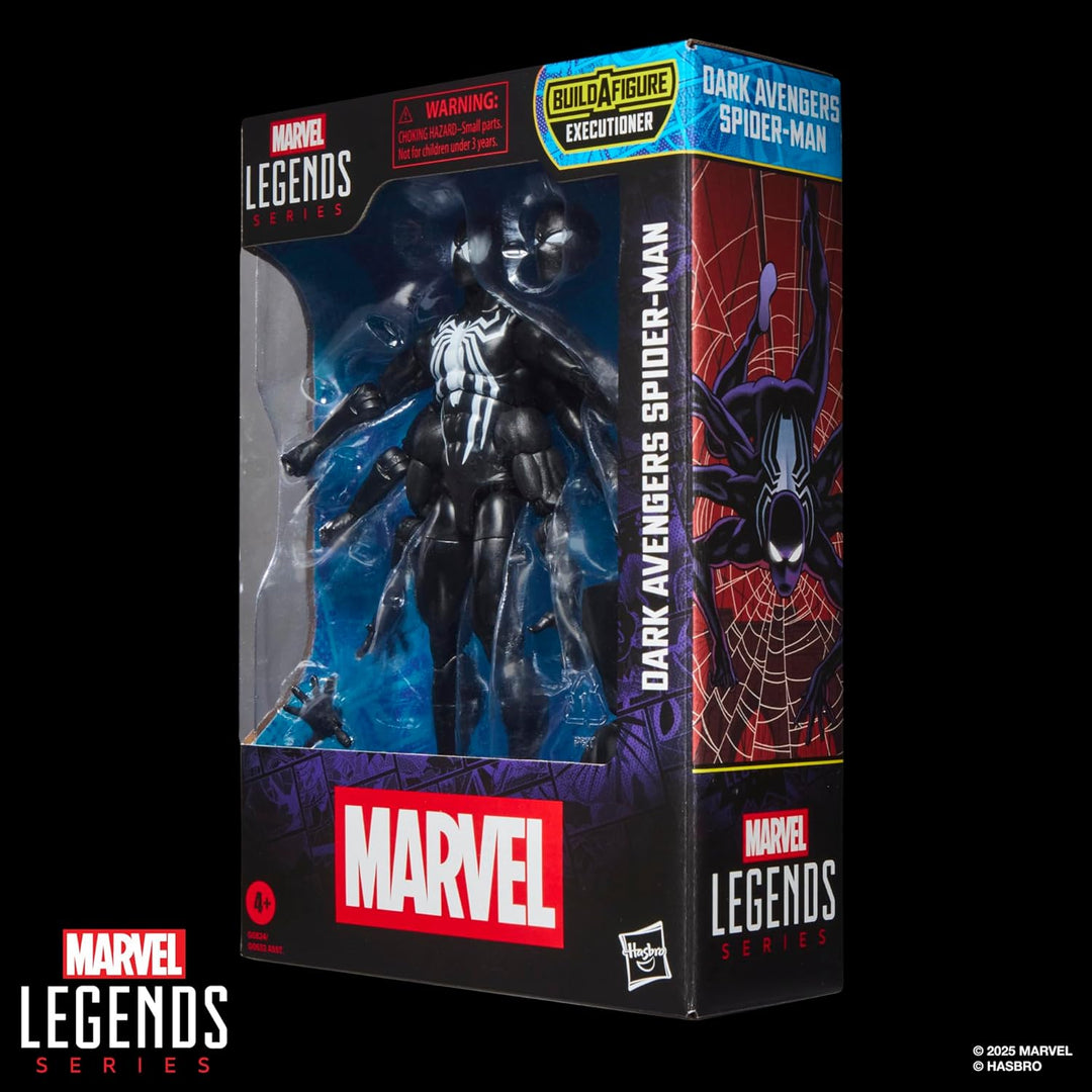Serie Marvel Legends Dark Avengers Spider-Man figura de
