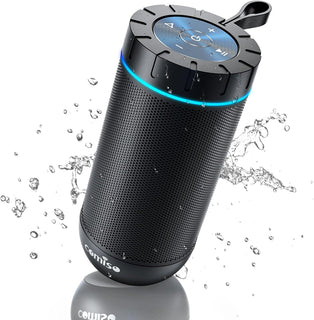 comiso Altavoz Bluetooth, altavoz portátil impermeable IP65 con son...