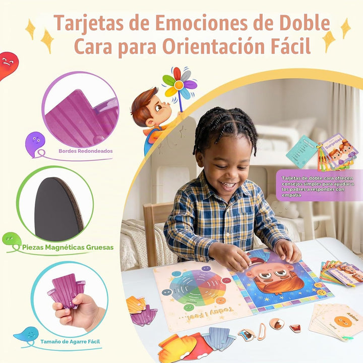 JoyCat Juegos de aprendizaje social emocional para niños de 3 a 5 a...