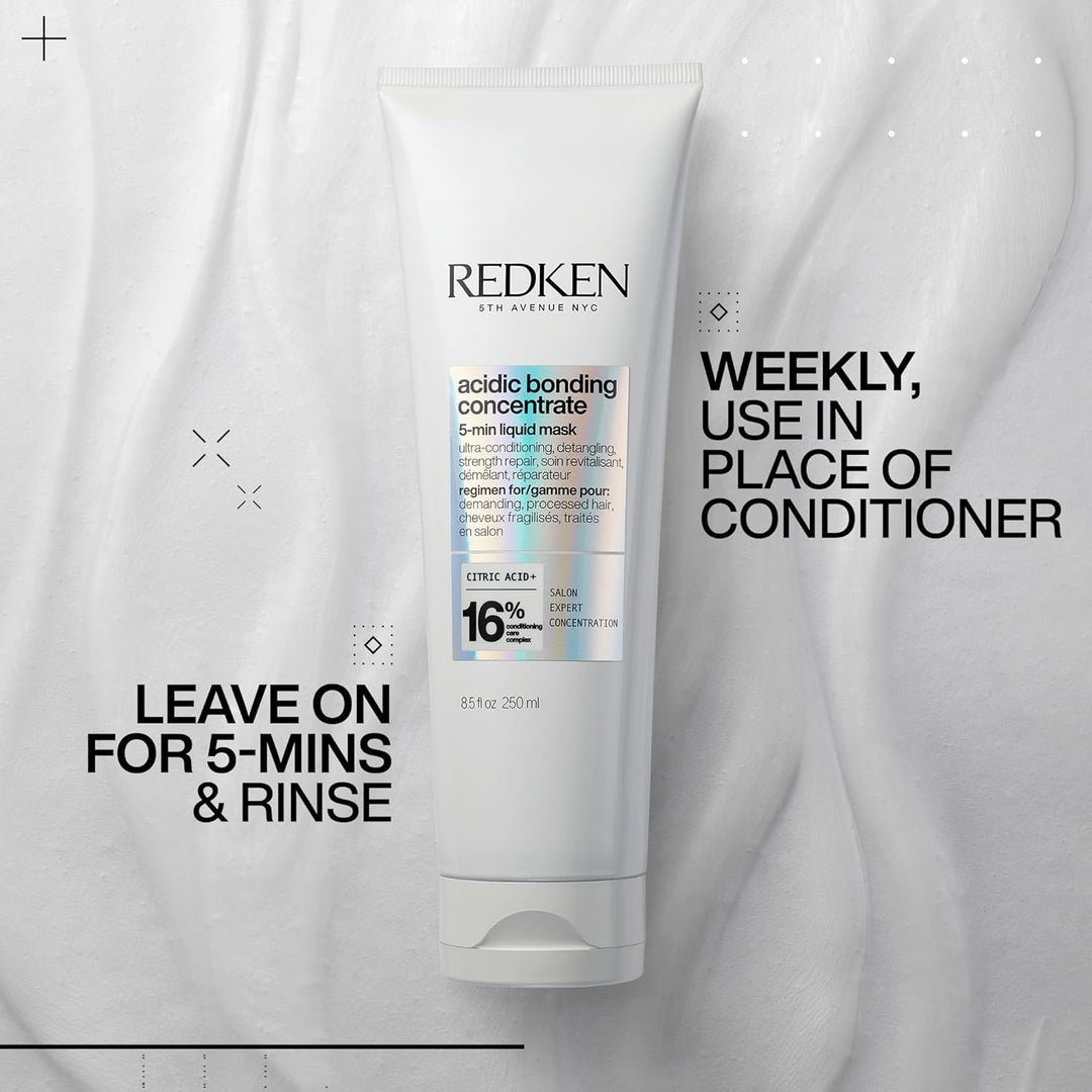 REDKEN Mascarilla capilar para reparación de cabello seco y dañado...