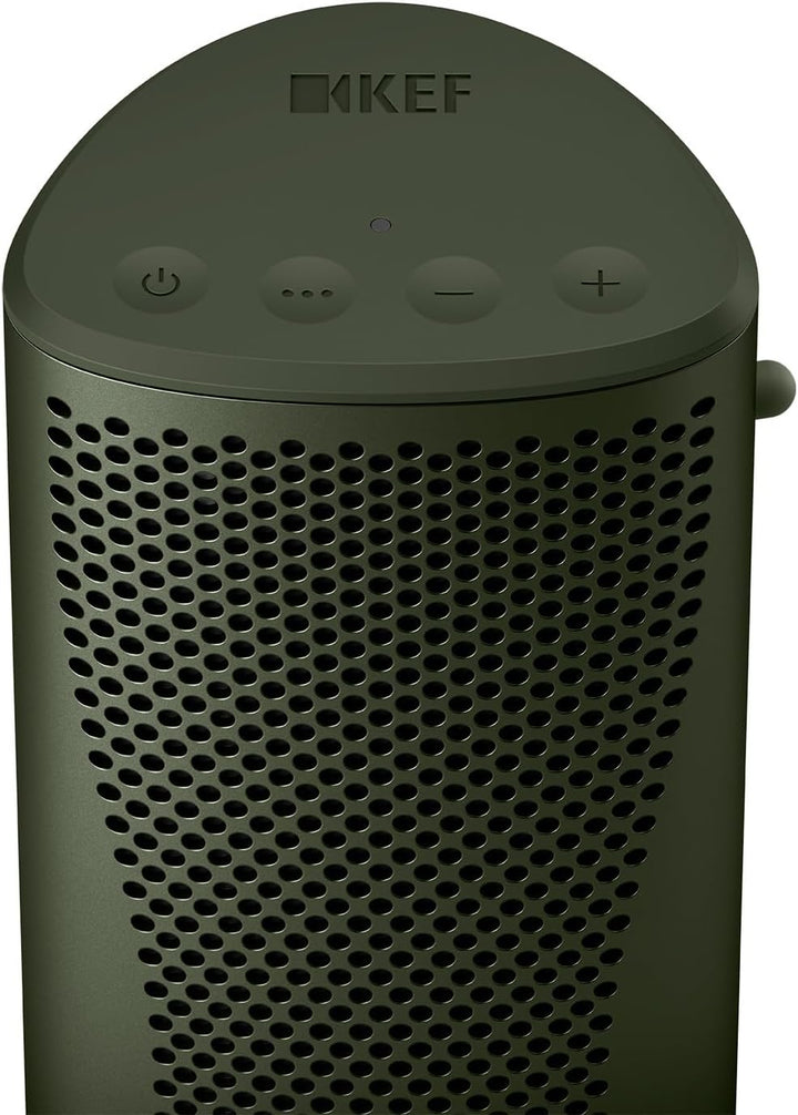 KEF Muo Altavoz portátil de alta fidelidad (verde musgo)