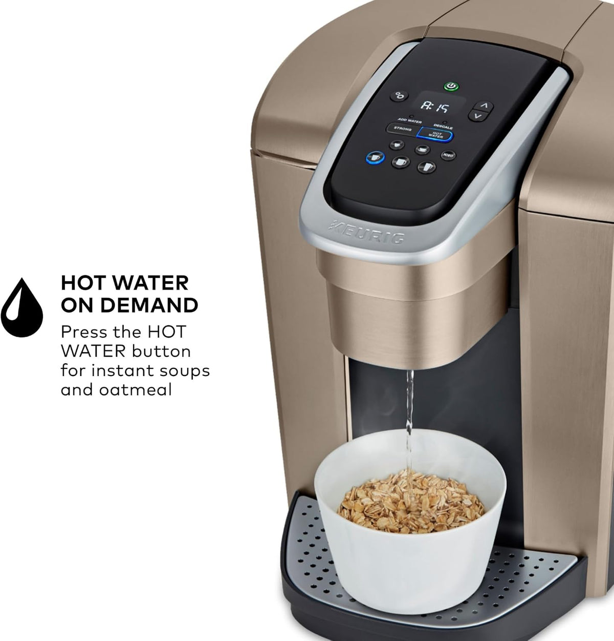 Keurig K-Elite - Cafetera de cápsulas K-Cup de una sola porción