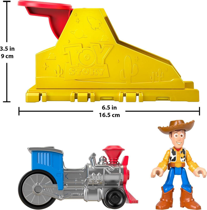 Fisher-Price Imaginext - Juego de lanzador con figura de