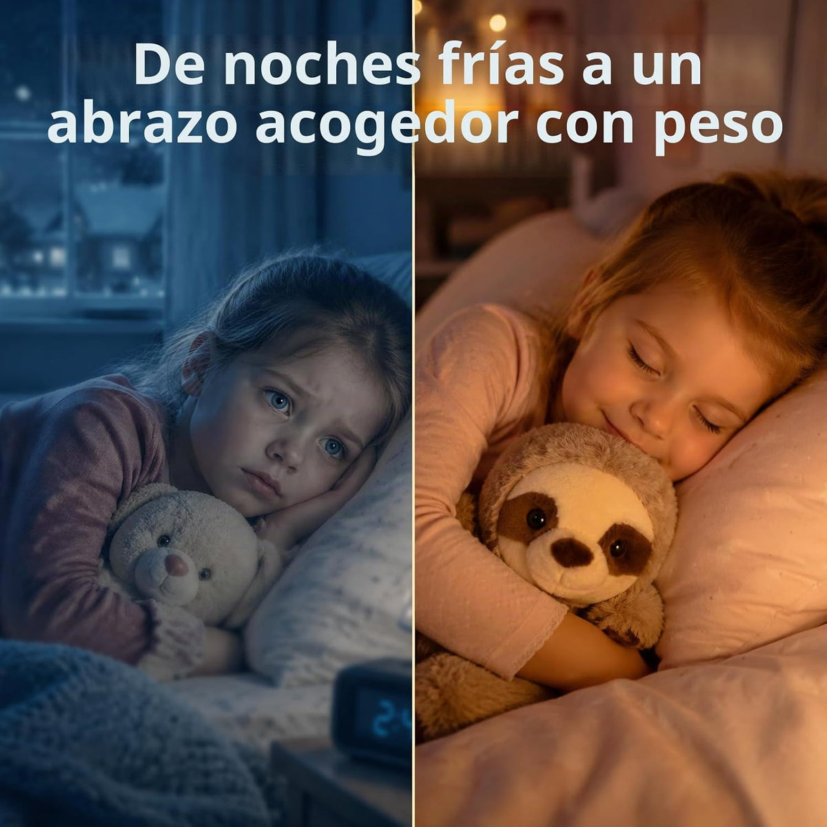 Easfan Juguete de peluche con peso de perezoso para microondas de 12
