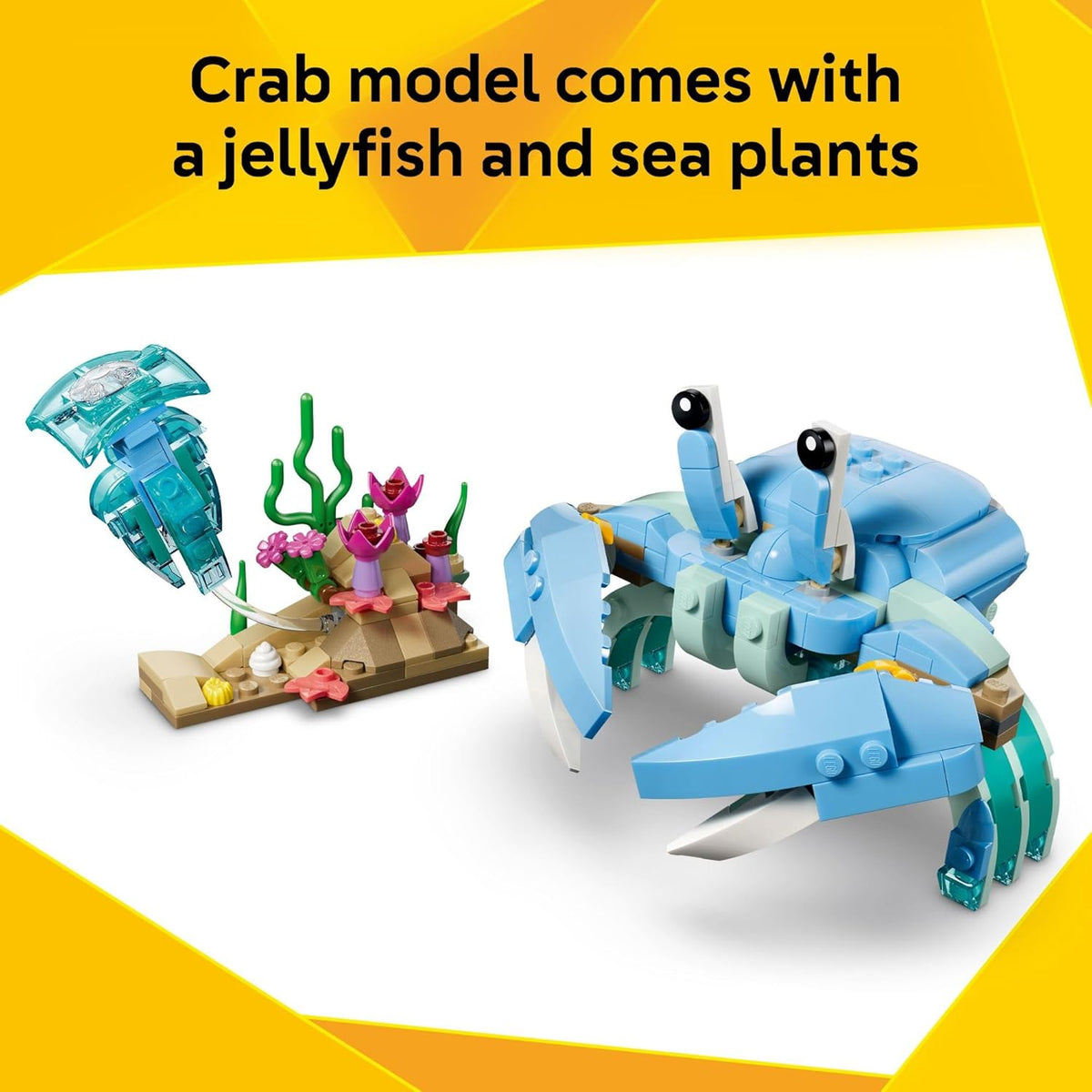 LEGO Creator 31385 - Animales marinos 3 en 1 hermosos