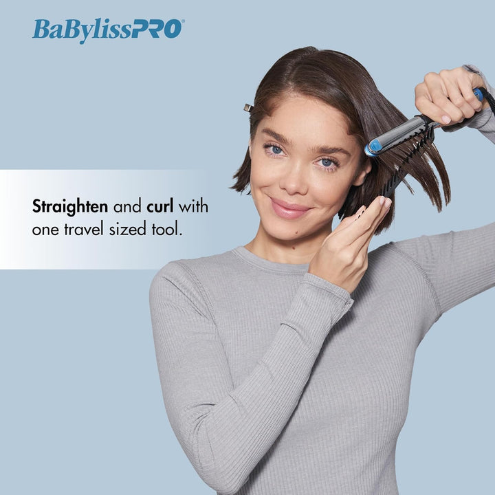 BaBylissPRO Nano Titanium Prima2000 Ionic Styling Iron, 3\/4" s...