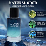 DJSYIM Eau de Toilette para hombre, perfume para hombre, colonia de...