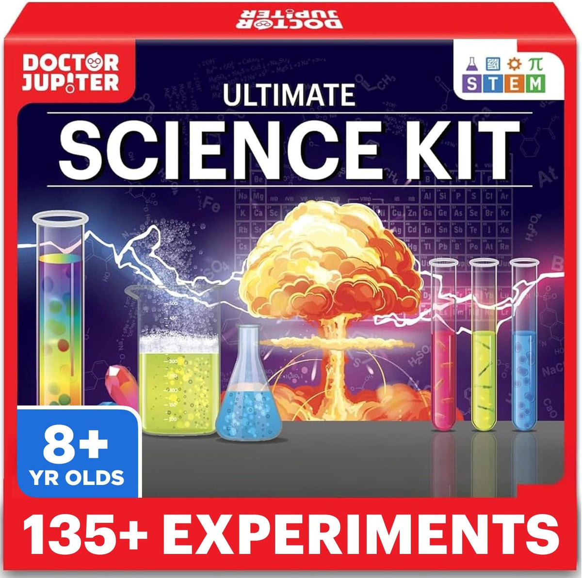 Doctor Jupiter Kit de experimentos científicos definitivos para niños a
