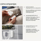 AirFly Pro 2 - Adaptador Bluetooth, Empareja 2 AirPods o Auriculares Inalámbricos - Transmisor y Receptor Bluetooth AUX de 3.5mm para Autos, Barcos, Cintas de Correr, TVs y Más - Esenciales de Viaje