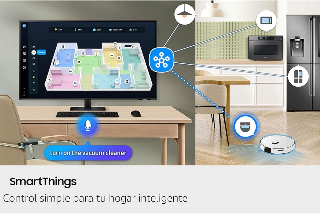Samsung 43" M7 (M70F) Series 4K UHD Monitor inteligente | Samsung V...