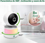 LeapFrog LF920-2HD Monitor de video de 2 cámaras con pantalla HD de 7"