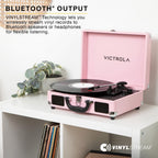 Victrola Journey II - Tocadiscos de maleta con Bluetooth, color verde