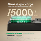 DESLOC K221 Cerradura Inteligente con Huella y Manija, Batería de 16 Meses